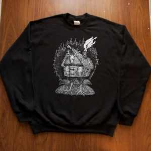 Baba Yaga Hut Goth Fantasy Punk Sweatshirt by Mike Vivisector - Picture 1 of 1