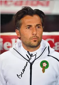 Football - Patrice Beaumelle - Hand Signed 12x8 Photograph - Morocco - COA - Picture 1 of 1