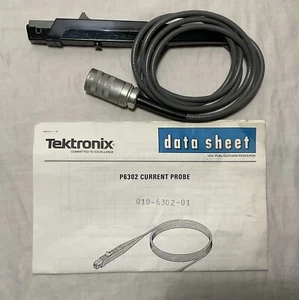 Tektronix P6302 AC Current Probe 50 MHz with Data Sheet - Picture 1 of 11