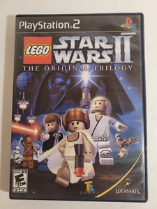 LEGO Star Wars II: The Original Trilogy (Sony PlayStation 2, 2006) CIB + Probado - Imagen 1 de 4