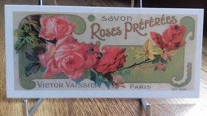 PUB.Seife Lieblingsrosen.Victor Geschirr Paris (S45-20) - Bild 1 von 2