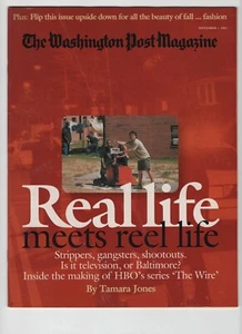 Washington Post In The Making Of The Wire September 1, 2002 043020nonrh - Picture 1 of 1