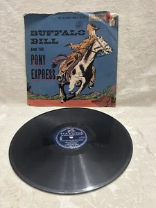 Walt Disney BUFFALO BILL & PONY EXPRESS 10" 78 rpm LP RCA Victor BY-5 Rare 1952 - Picture 1 of 12