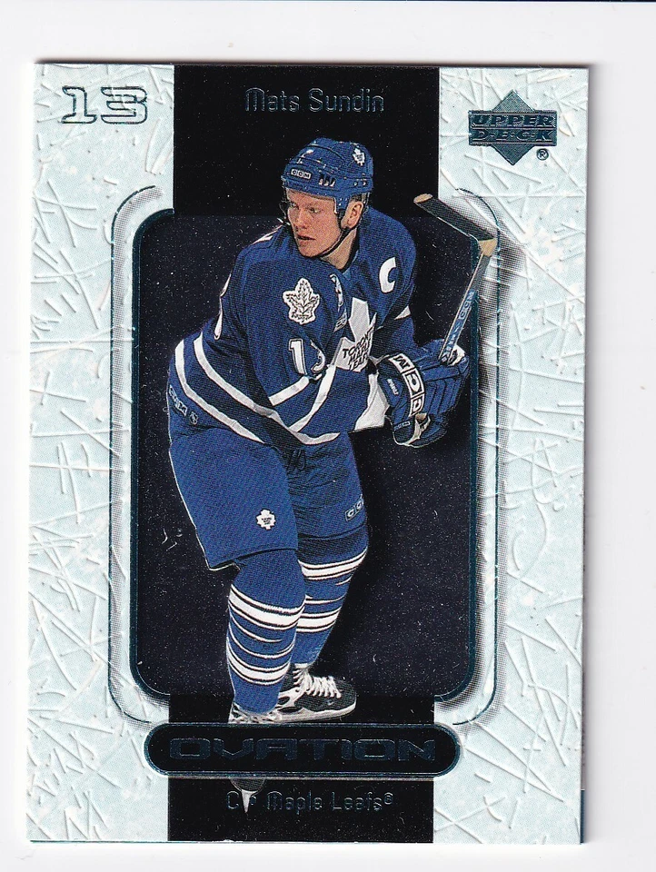 Matt Sundin 2000-01 Upperdeck NHL Hockey Card #56 - Image 1 of 1
