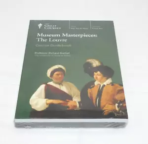 The Louvre The Great Courses Museum Masterpieces ~ New DVD & Guidebook - Imagen 1 de 7