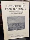 Ostdeutsche Familienkunde Band XVII, 54. Jahrgang, Heft 3 Juli-September 2006