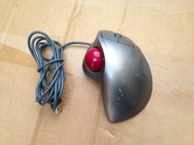 Logitech TrackMan Wheel T-BB18 Wired USB Mouse  USED WORKING - Image 1 of 3