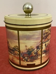 Vintage Biscuit Tin D'Arcy Doyle Kite Flier & Cricket Break Art Darcy Cookie Jar - Bild 1 von 16