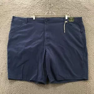 Mutual Weave The Walking Chino Short Mens 52 Big & Tall (actual 50x9.5) Blue NEW - Picture 1 of 19