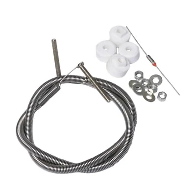 DH500 5 кВт 5000 Вт воздуховод электрическая лента нагревательный элемент струна 11/32 дюйма внешний диаметр - Изображение 1 из 4