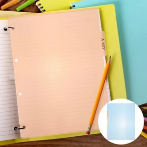 10 Pcs Label Index Paper Jam Travel Office Aesthetic Dividers Toddmomy Binder - Picture 1 of 12
