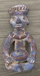Vintage Azteken Maya Terrakotta Handarbeit Keramik Kunst Deko Neuwertig - Bild 1 von 6