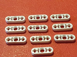 10x Lego Technic Liftarm 1 x 3 flach # 6632 Weiß - Bild 1 von 1