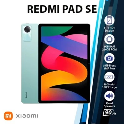 Xiaomi Redmi Pad SE Android PC Tablet (Wi-Fi, Green, 8GB+256GB, New) - Image 1 of 4