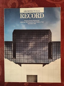 Architectural Record Magazine September 1986 Conference Training Centers - Picture 1 of 1