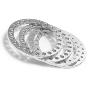 4X 1.9 inch wheel rims beadlock ring metal replacement for Axial SCX10 1/10 car - Picture 1 of 33
