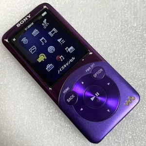 Sony Walkman NW-S755 MP3 16GB violet Digital Media Player Tested & Working Japan - Picture 1 of 8