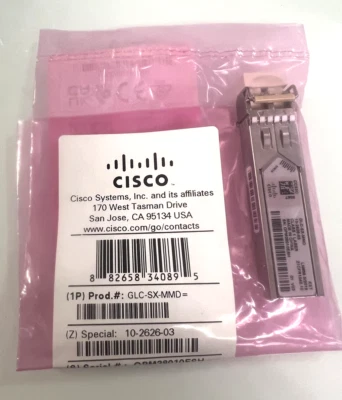 CISCO GLC-SX-MMD= Transceiver Modul 10-2626-03 Class 1 Laser GLC-SX-MMD NEU - Bild 1 von 4