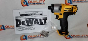 New DEWALT DCF815 12V Max Li-Ion 1/4" Hex Impact Driver w/ Belt Clip - Bare Tool - Picture 1 of 3