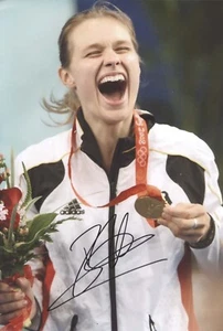 Britta Heidemann original signiertes Foto 20 x 30 cm HAMMERMOTIV - Picture 1 of 1