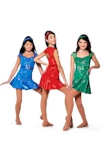 NEW A Wish Come True Dance Costume Skate Dress H187  Medium Child Adult MC XLA - Picture 1 of 3