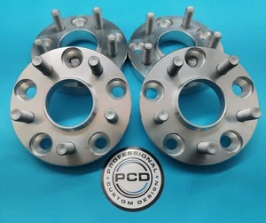 5x112 - 5x120 Hubcentric Adapter 20 mm 57,1 - 70,1 CB M14x1,5 auf Nieten HERGESTELLT IN UK - Bild 1 von 3