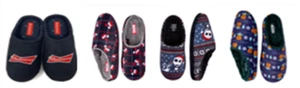 Men's Slippers Star Wars, Deadpool, Nightmare Before Christmas - Choose - Picture 1 of 15