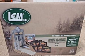 LEM Sausage Stuffing Kit 5 POUND HOME SAUSAGE MAKING (New) MODEL #838 NOB - Picture 1 of 7