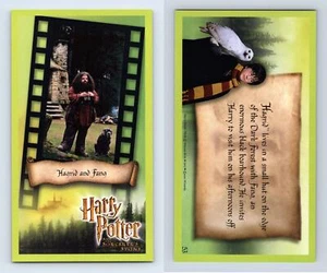 Hagrid & Fang #53 Harry Potter & The Sorcerer's Stone 2001 WOTC Trading Card - Picture 1 of 1