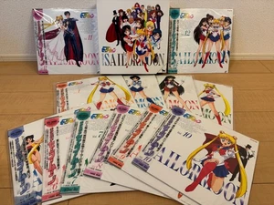 Sailor Moon Season 1 Complete Laserdisc Box Set Japan Anime LD w/OBI Rare - Picture 1 of 15