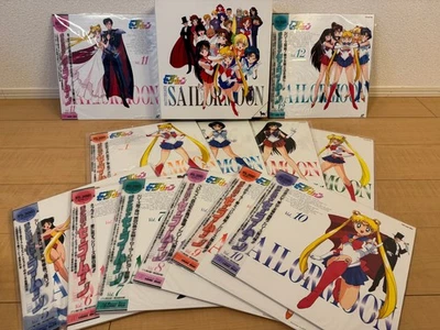 Sailor Moon Season 1 Complete Laserdisc Box Set Japan Anime LD w/OBI Rare - Image 1 of 4