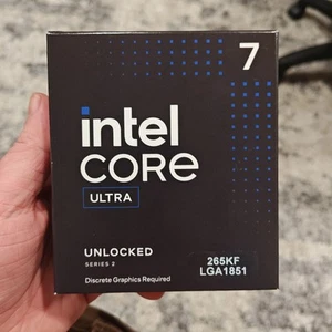 Intel Core Ultra 7 265KF Core Ultra 7 (Series 2) Arrow Lake 20-Core (8P+12E) New - Afbeelding 1 van 6
