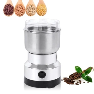 Macinacaffè 200W Tritatutto Elettrico Umido e Secco Macina Spezie Noci - Foto 1 di 7