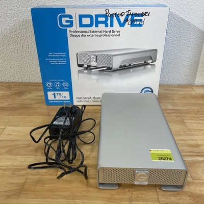 G-Technology 1TB G Drive External HD - *Mac Formatted W/  Power Supply - Image 1 of 4
