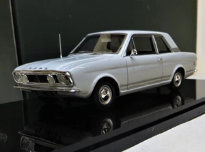 BHM MAJESTY CLASSICS MC12a: 1970 CORTINA MK2, SERIE 2, 1600GT, SILBERFUCHS. Neu in OVP - Bild 1 von 13