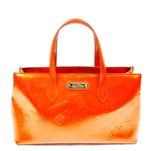 Louis Vuitton LV Hand Bag Wilshire PM Red Vernis 1397984 - Picture 1 of 21