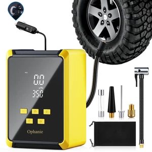 Gonfiatore Pneumatici 12V DC - 160 PSI Manometro, Spegnimento Automatico Auto Portatile Ai - Foto 1 di 12
