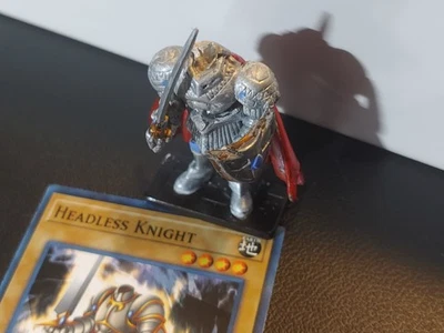 YU-GI-OH Dungeon Dice Monsters Ddm Mattel Custom Figure Fan Made Headless Knight - Image 1 of 4