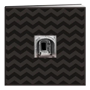 Pioneer Embossed Post Bound Frame Album 12"X12"-Black - Picture 1 of 1