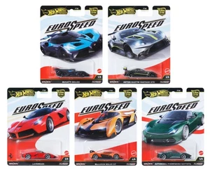 Hot Wheels Premium Car Culture 2025 Euro Speed FPY86-961L Juego de 5 en stock - Imagen 1 de 6
