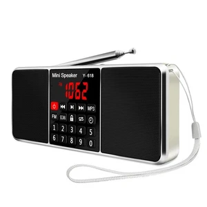 Multifunktion Digital FM Radio Medien Lautsprecher MP3 Musik Player TF Karte USB Dri... - Bild 1 von 7