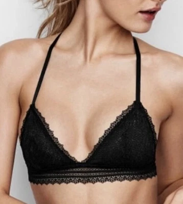 Victoria’s Secret Women’s Black Lace Bralette Size Small - Image 1 of 4