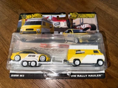 Hot Wheels Team Transport Legends Tour - BMW M3 + HW Rally Hauler ovp - Bild 1 von 2