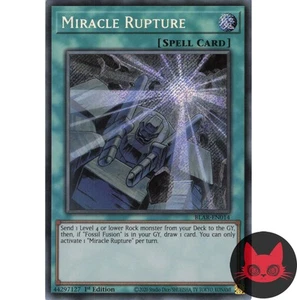 Yugioh Miracle Rupture BLAR-EN014 Secret Rare 1st Edition NM - Picture 1 of 2