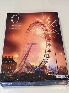 Rompecabezas Gibsons London Eye 1000 piezas Landmark fuegos artificiales año nuevo - Imagen 1 de 2