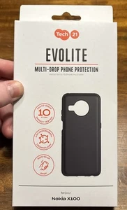 Evolite Multi-Drop Phone Protection Transparent Clear Case For Nokia X100 - Picture 1 of 2