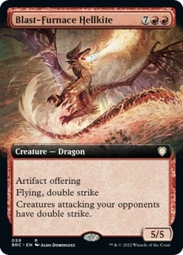 Blast-Furnace Hellkite (Extended Art) 59 LP Normal Commander: The Brothers' W... - Image 1 of 1