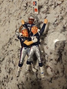 New England Patriots Team Celebration Ornament NFL Moss Brady Welker RARE - Picture 1 of 3