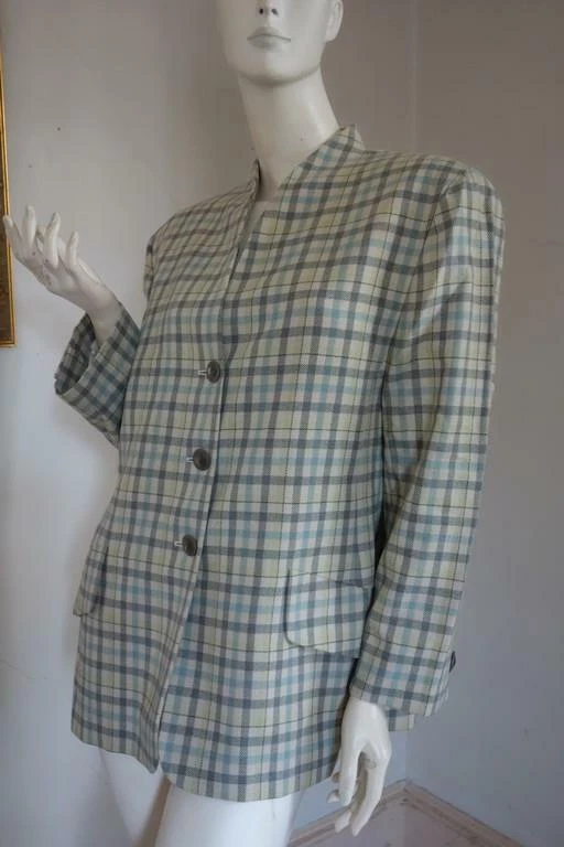 French Fashion - LOUIS FERAUD Blazer Jacket Min Germany Virgin Wool FR44 US12 - Image 1 of 1