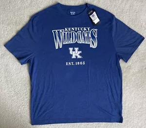 NCAA Kentucky Wildcats Men's Tri-Blend Short Sleeve T-Shirt Size 2XL - Picture 1 of 6